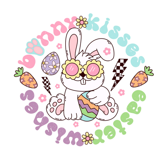 Funny Easter Wishes Design - DTF Ready To Press