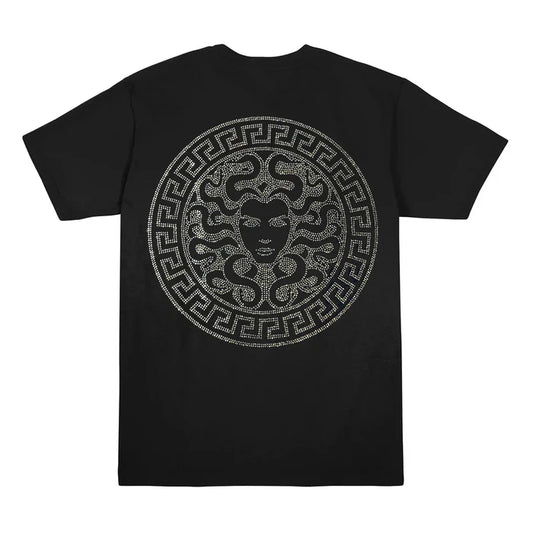 Medusa Rhinestone Tshirt By: Top40Brand