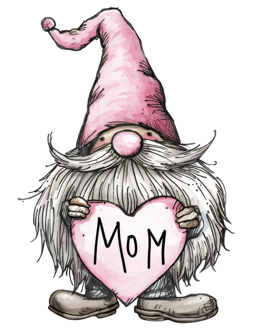 Mom Gnome Design - DTF Ready To Press