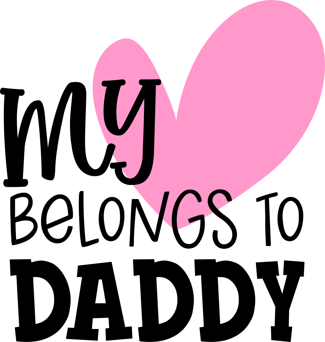 Cute Father's Day Design - DTF Ready To Press